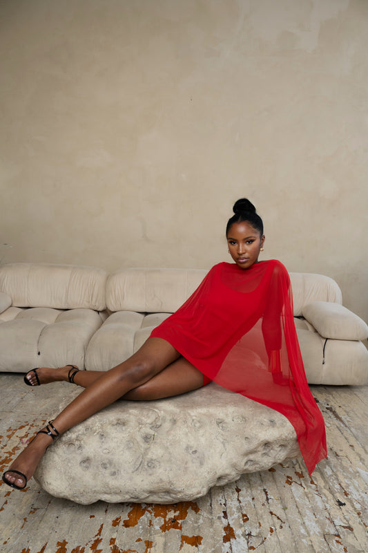 Red Reverie Jumpsuit