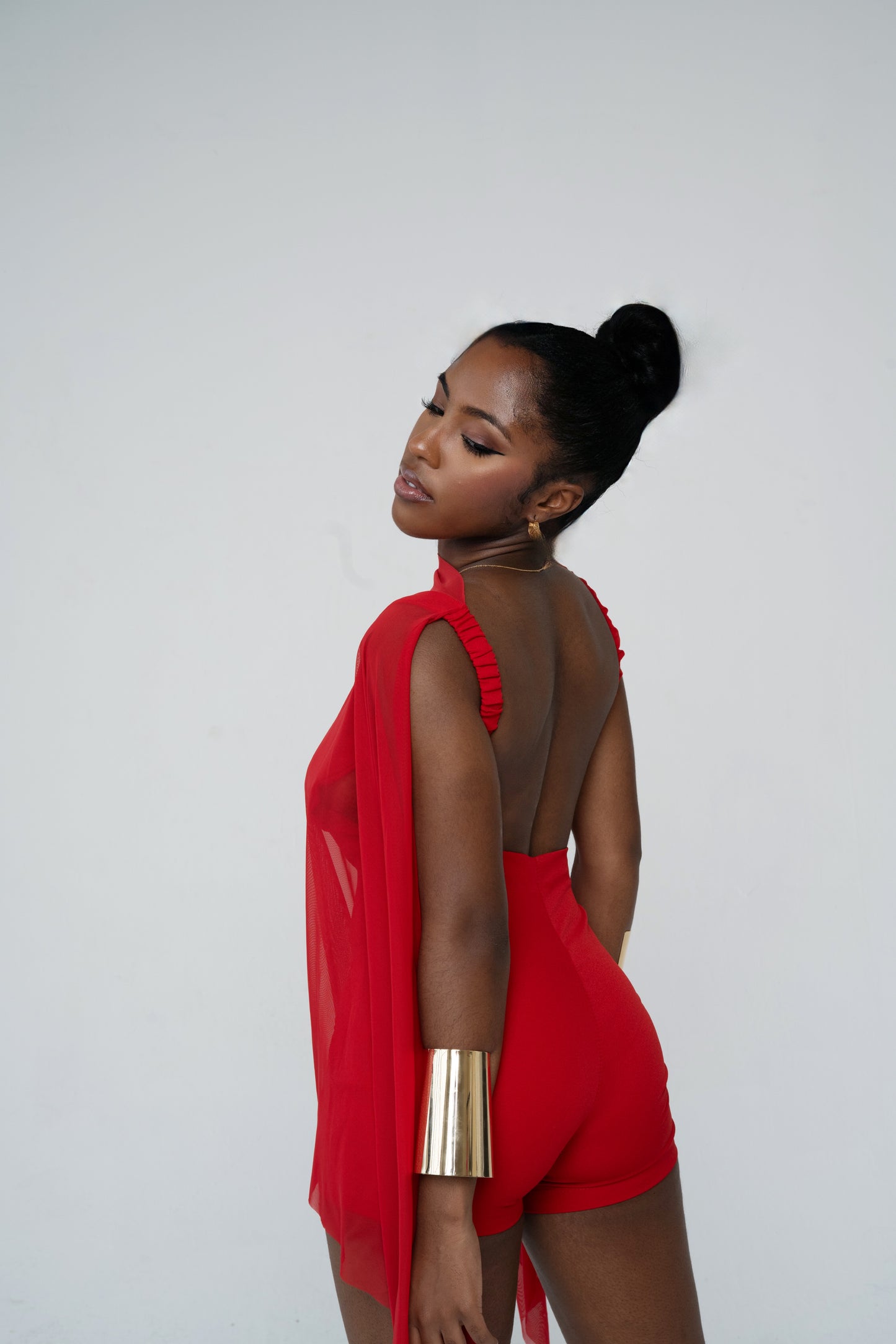 Red Reverie Jumpsuit