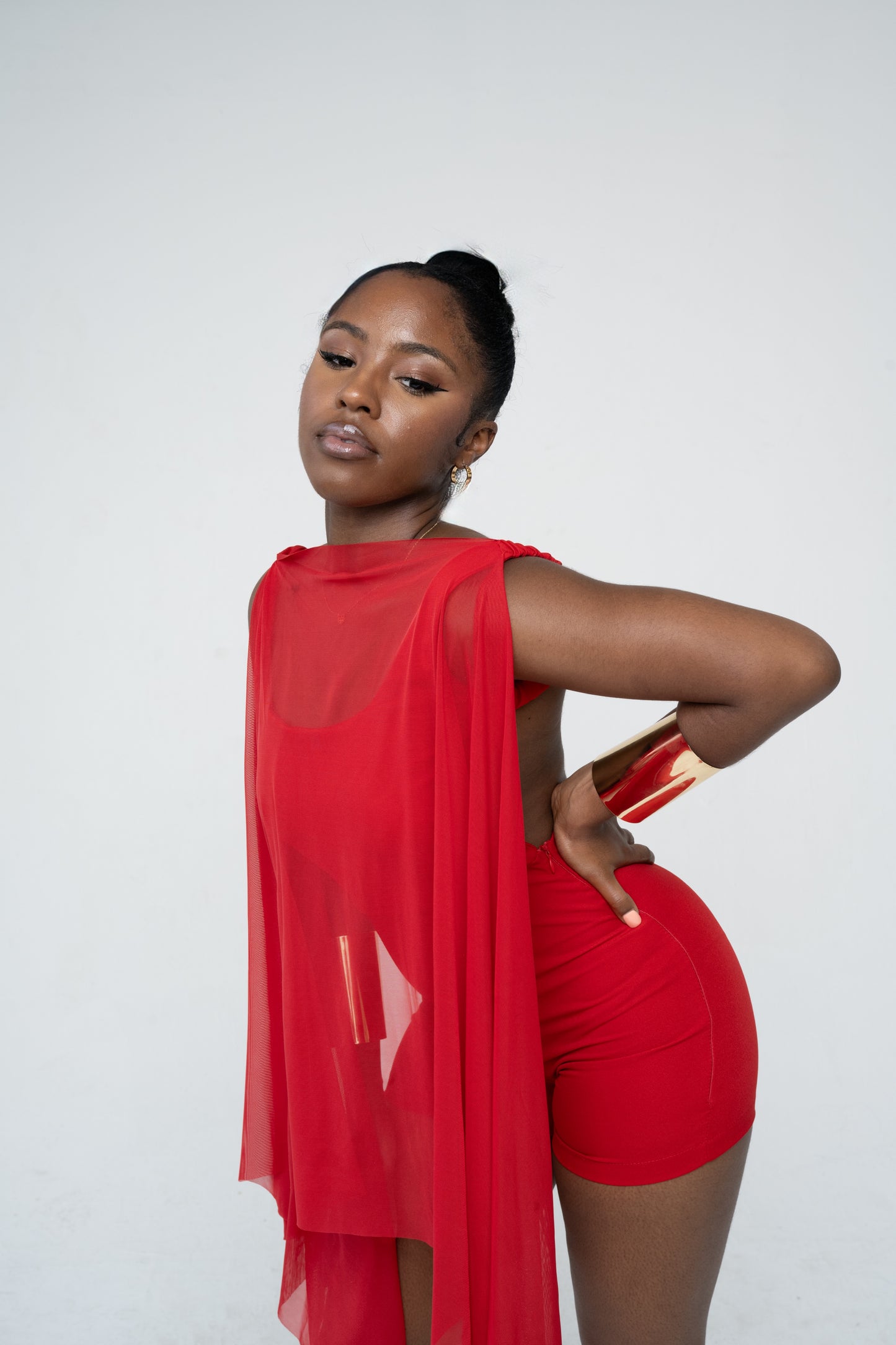 Red Reverie Jumpsuit